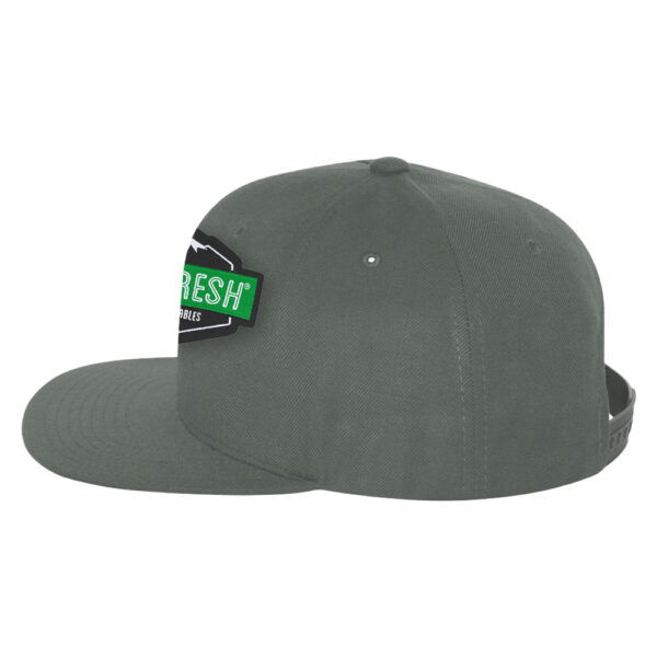 Custom Yupoong 6089 Premium Flat Bill Snapback Cap - Image 2
