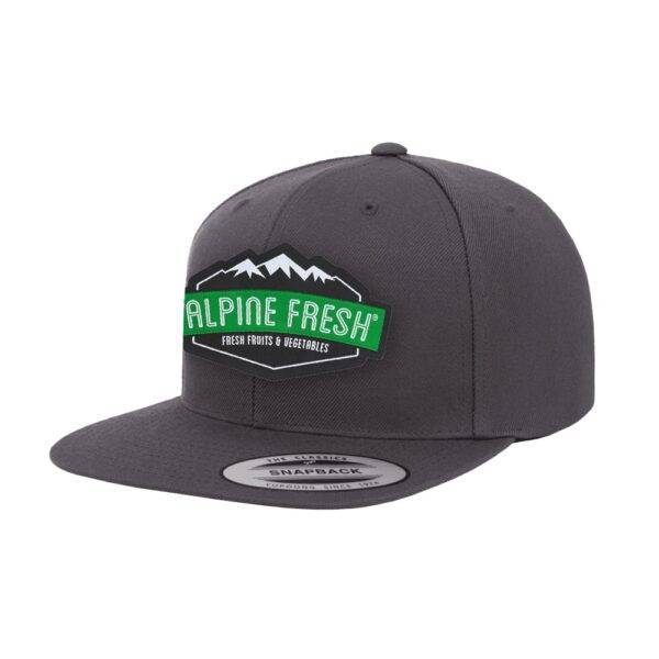 Custom Yupoong 6089 Premium Flat Bill Snapback Cap
