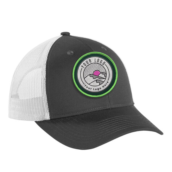 Custom Port Authority C112LP Low-Profile Snapback Trucker Cap - Image 2