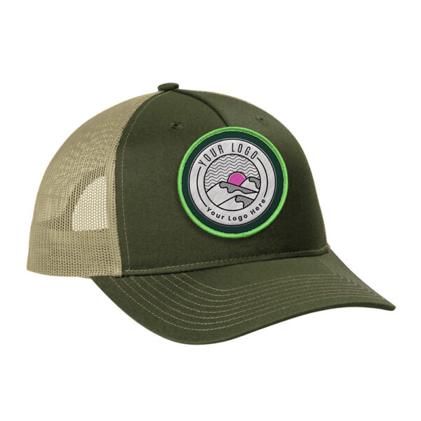Custom Port Authority C115 Five-Panel Retro Trucker Cap - Image 2
