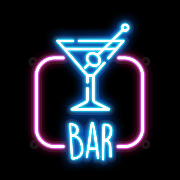 Bar Martini Neon Sign - Image 3