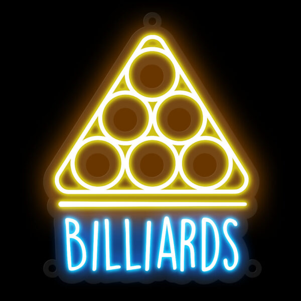 Billiards Neon Sign - Image 2