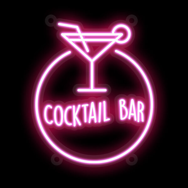Cocktail Bar Neon Sign - Image 3