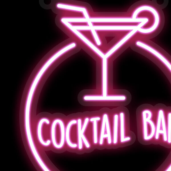 Cocktail Bar Neon Sign - Image 2