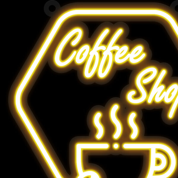 Coffee Shop Neon Sign - Image 2