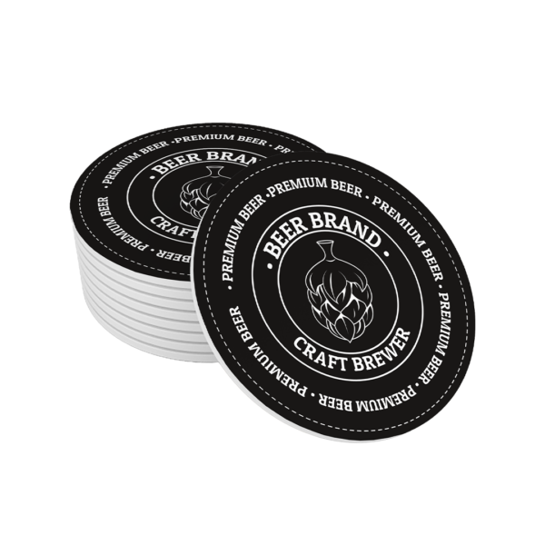 Custom Pulpboard Coasters - Image 2