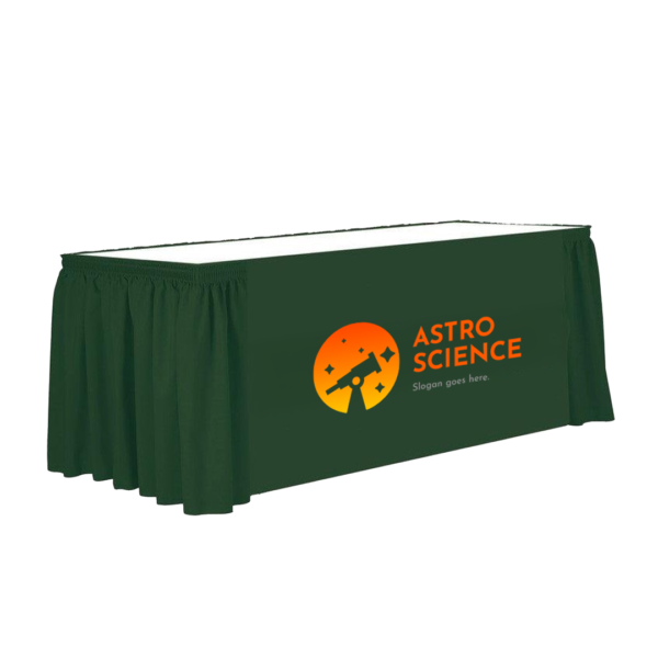 Custom Rectangle Table Skirts - Image 2