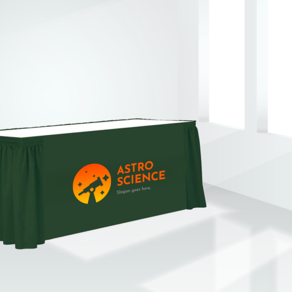Custom Rectangle Table Skirts - Image 3