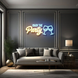 Enjoy the Party Neon Sign