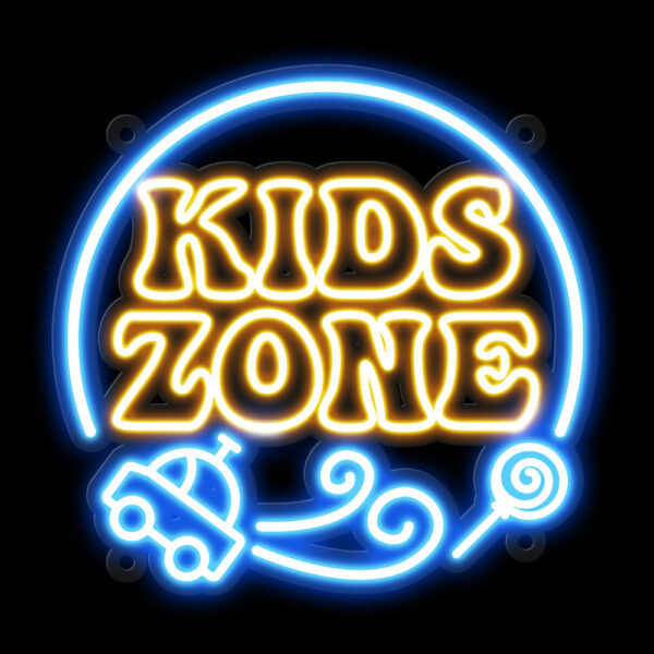 Kids Zone Neon Sign - Image 2
