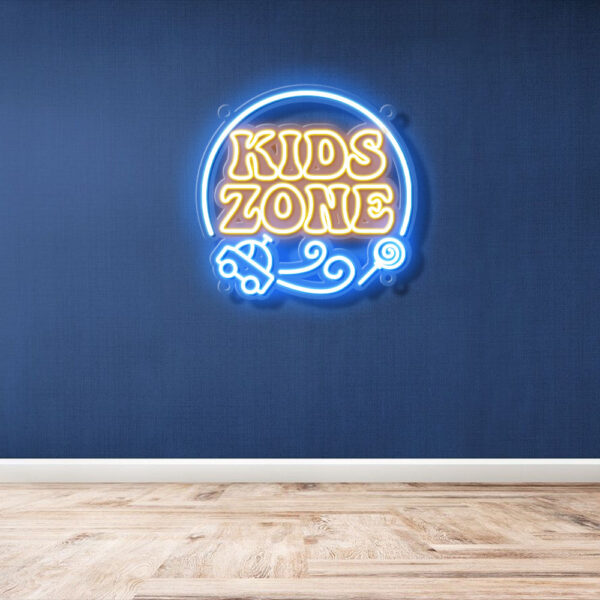 Kids Zone Neon Sign
