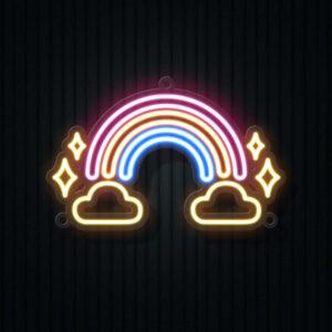 Rainbow Neon Sign