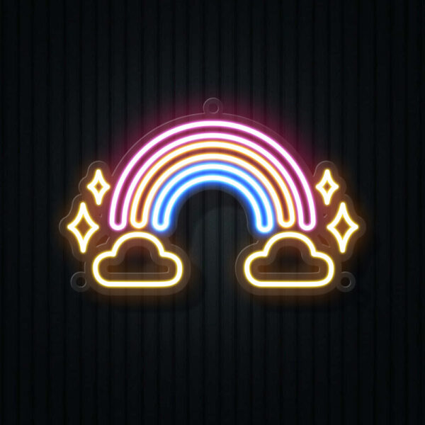 Rainbow Neon Sign