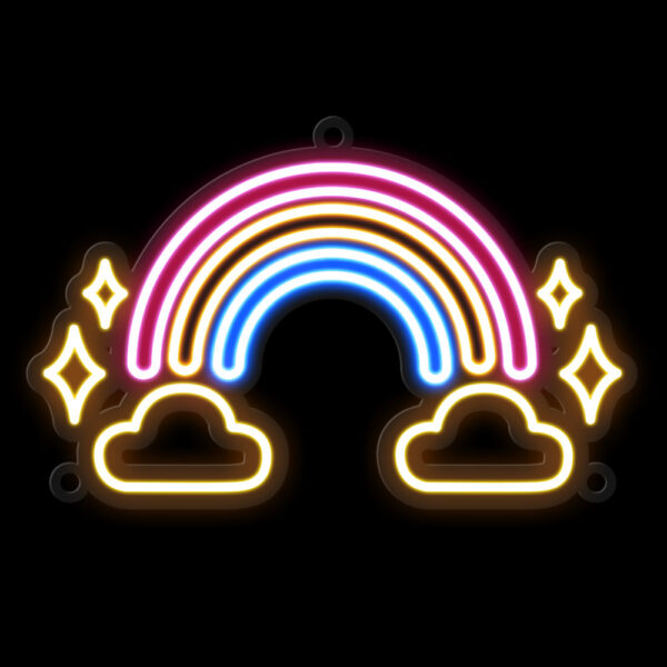 Rainbow Neon Sign - Image 2