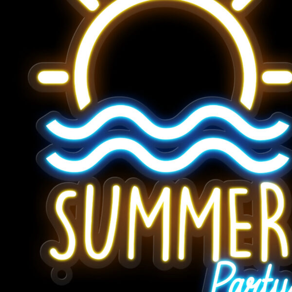 Summer Party Neon Sign - Image 2