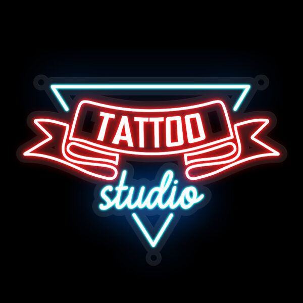 Tattoo Studio Neon Sign - Image 3