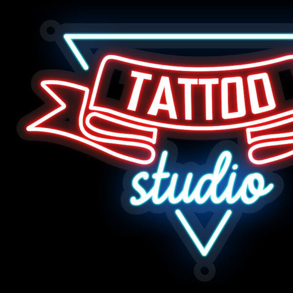 Tattoo Studio Neon Sign - Image 2