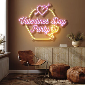 Valentine’s Day Party Neon Sign