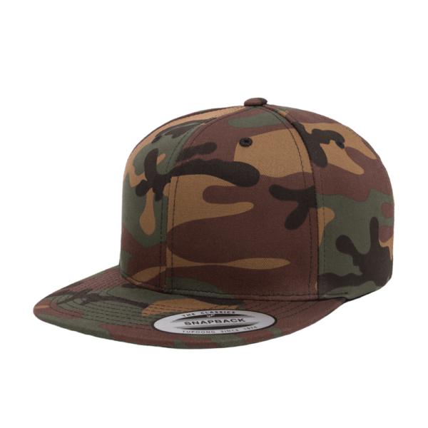 Custom Yupoong 6089 Premium Flat Bill Snapback Cap - Image 36
