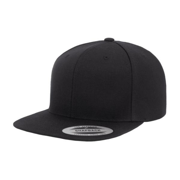 Custom Yupoong 6089 Premium Flat Bill Snapback Cap - Image 5