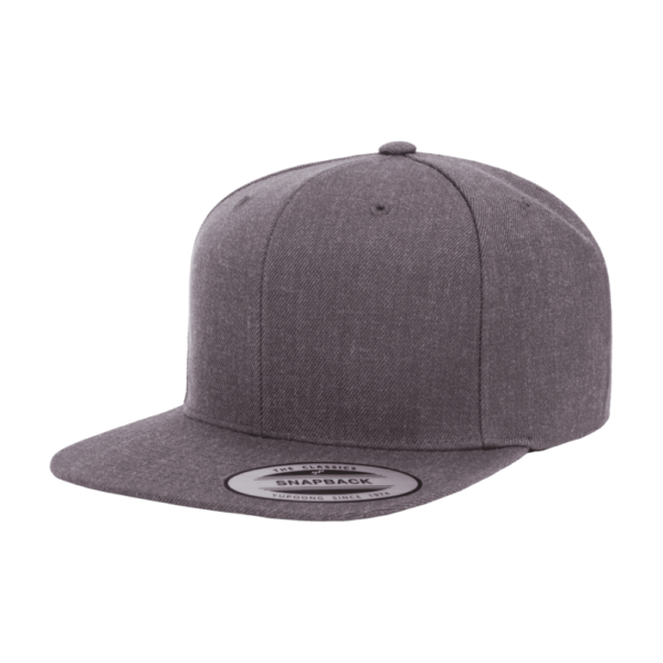 Custom Yupoong 6089 Premium Flat Bill Snapback Cap - Image 8