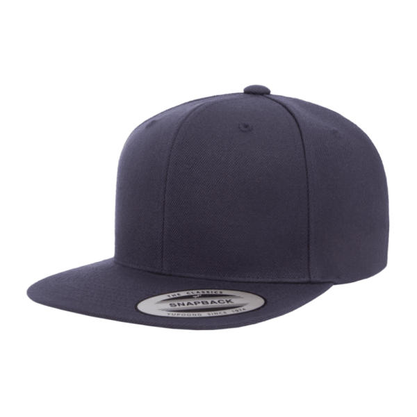 Custom Yupoong 6089 Premium Flat Bill Snapback Cap - Image 9