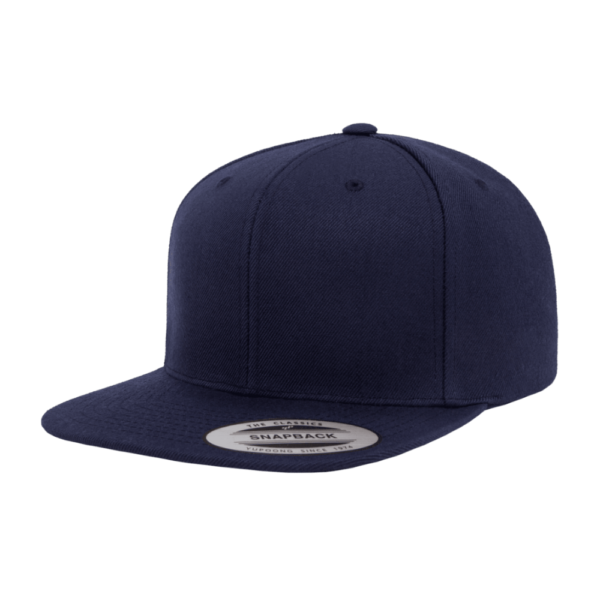 Custom Yupoong 6089 Premium Flat Bill Snapback Cap - Image 13
