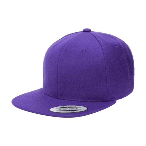 Custom Yupoong 6089 Premium Flat Bill Snapback Cap - Image 15