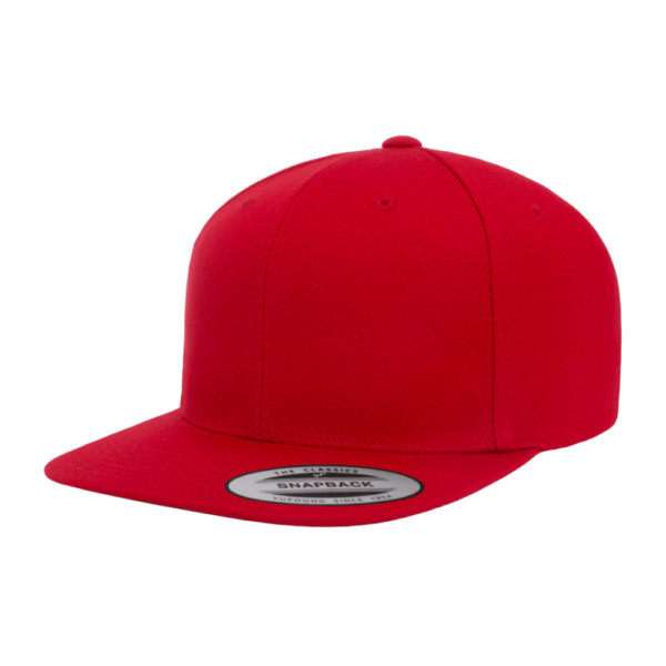 Custom Yupoong 6089 Premium Flat Bill Snapback Cap - Image 16
