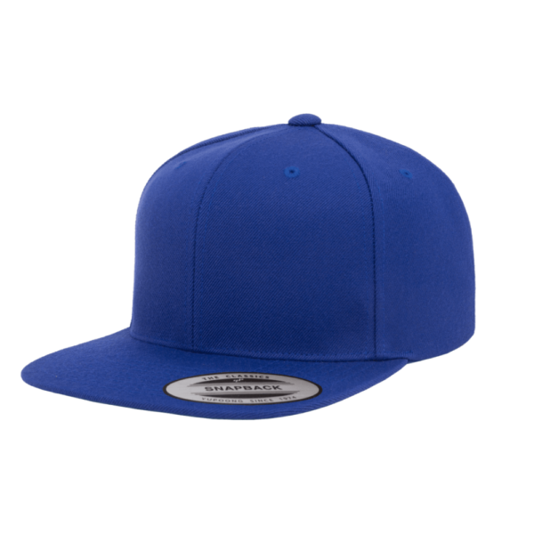 Custom Yupoong 6089 Premium Flat Bill Snapback Cap - Image 17