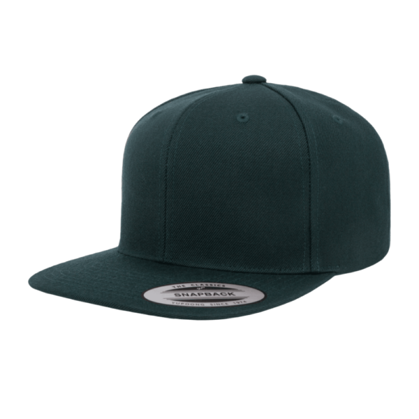 Custom Yupoong 6089 Premium Flat Bill Snapback Cap - Image 19