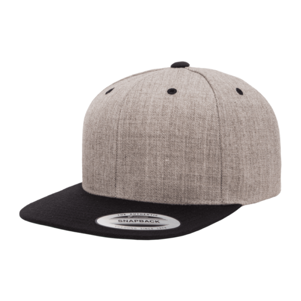 Custom Yupoong 6089 Premium Flat Bill Snapback Cap - Image 29