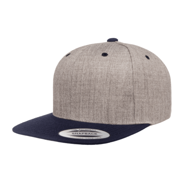 Custom Yupoong 6089 Premium Flat Bill Snapback Cap - Image 30