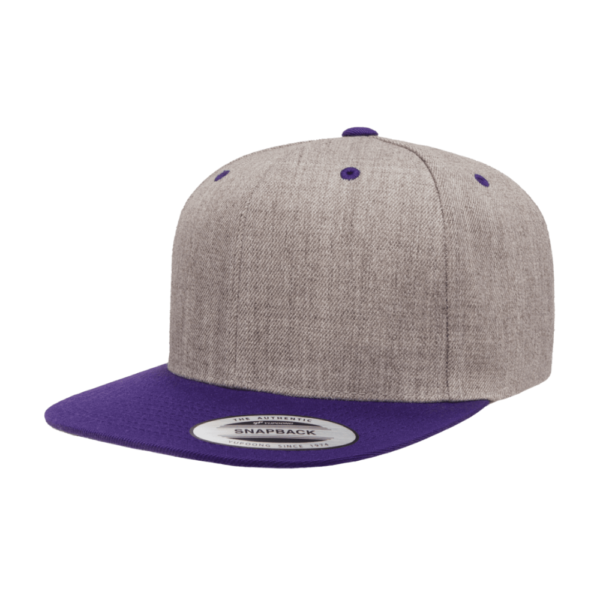 Custom Yupoong 6089 Premium Flat Bill Snapback Cap - Image 31