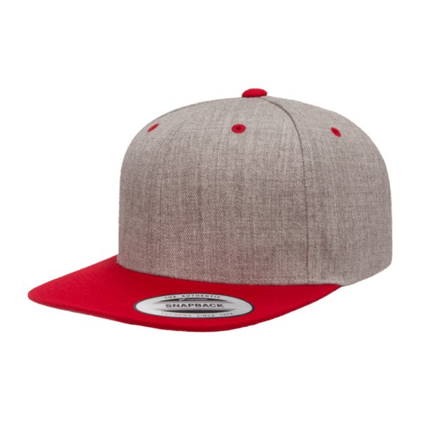 Custom Yupoong 6089 Premium Flat Bill Snapback Cap - Image 32