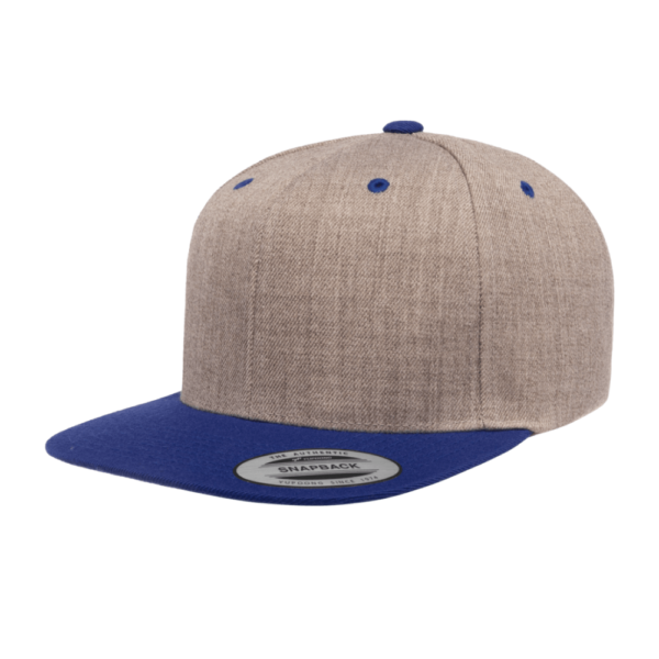 Custom Yupoong 6089 Premium Flat Bill Snapback Cap - Image 33