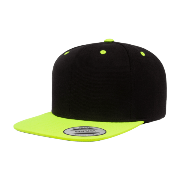Custom Yupoong 6089 Premium Flat Bill Snapback Cap - Image 20