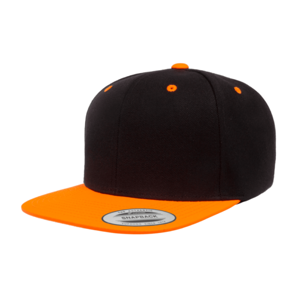 Custom Yupoong 6089 Premium Flat Bill Snapback Cap - Image 21