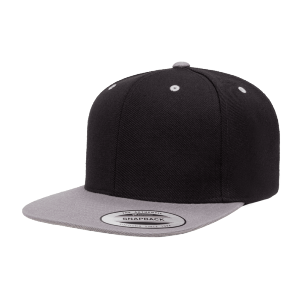 Custom Yupoong 6089 Premium Flat Bill Snapback Cap - Image 25