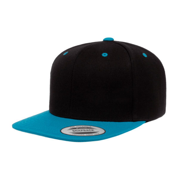 Custom Yupoong 6089 Premium Flat Bill Snapback Cap - Image 26