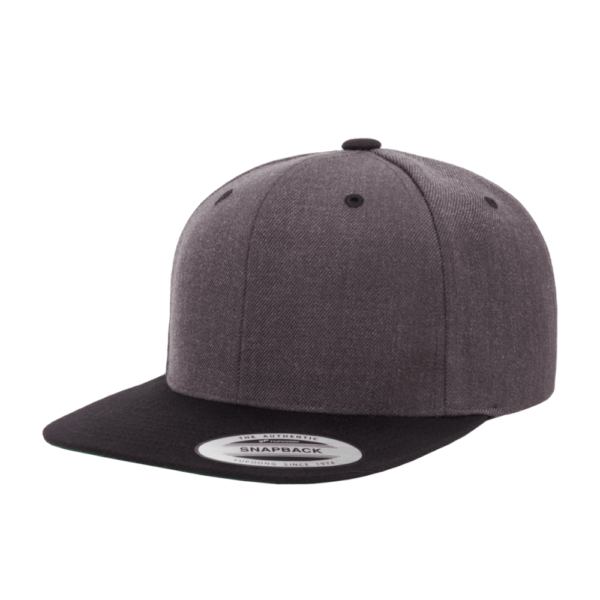 Custom Yupoong 6089 Premium Flat Bill Snapback Cap - Image 28