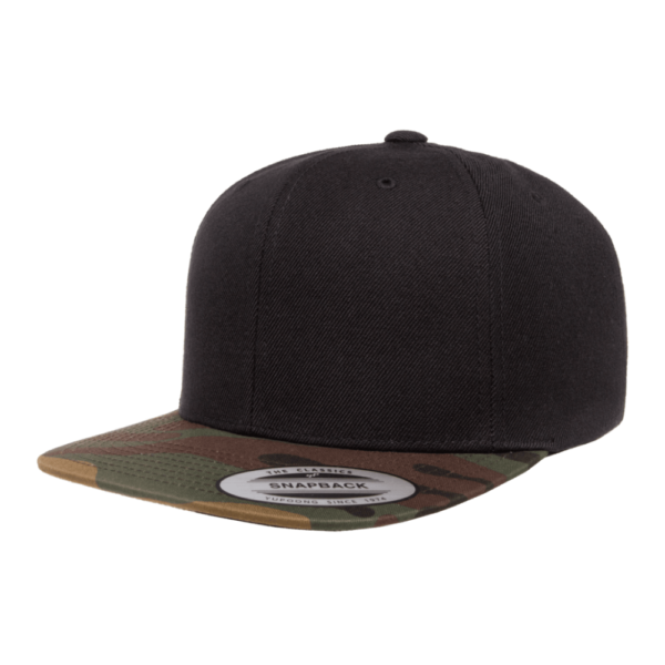 Custom Yupoong 6089 Premium Flat Bill Snapback Cap - Image 42