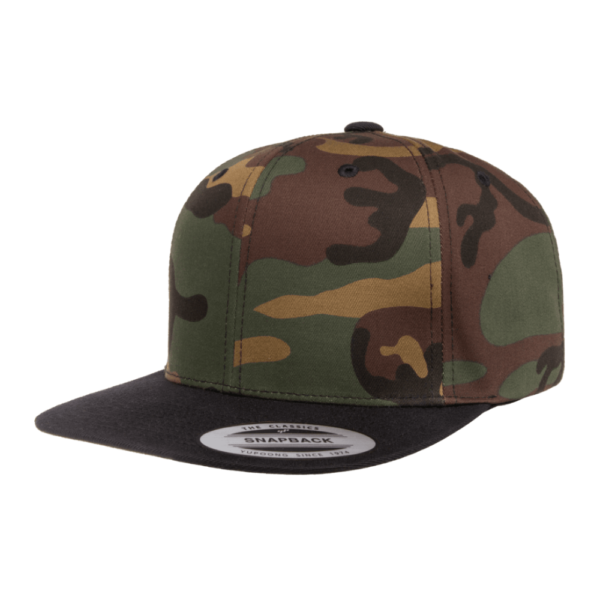 Custom Yupoong 6089 Premium Flat Bill Snapback Cap - Image 43