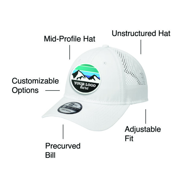 Custom New Era NE406 Perforated Performance Cap - Image 4