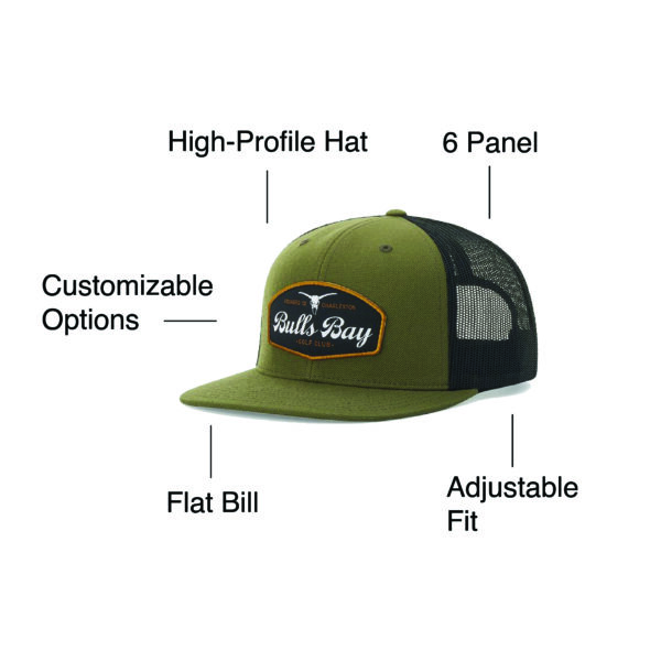 Custom Richardson 511 Acrylic-Wool Blend Flatbill Trucker Hat - Image 4