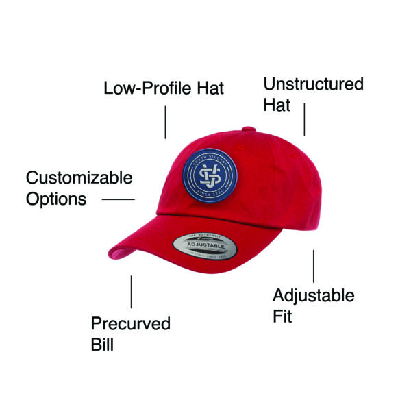 Custom Yupoong 6245CM Classic Dad Hat - Image 4