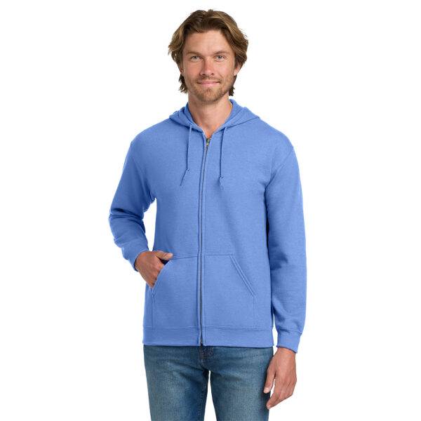Custom Gildan G186 Adult Heavy Blend Adult 8 oz. 50/50 Full-Zip Hood - Image 7