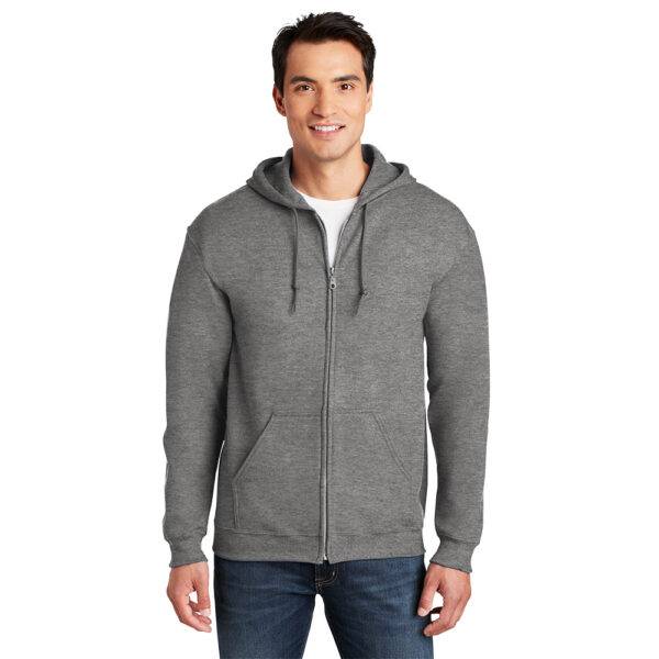 Custom Gildan G186 Adult Heavy Blend Adult 8 oz. 50/50 Full-Zip Hood - Image 11