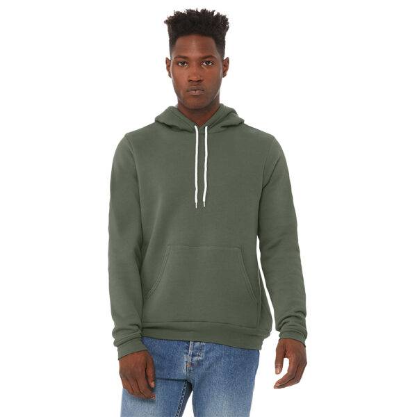 Custom Bella Canvas BC3719 Unisex Sponge Fleece Pullover Hoodie - Image 19