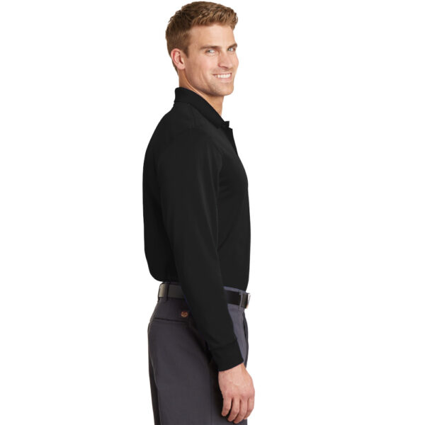 Custom CornerStone CS412LS Select SnagProof Long Sleeve Polo - Image 2